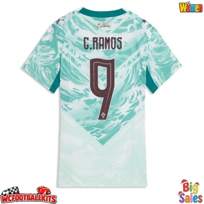 Portugal Goncalo Ramos #9 Replica Away Stadium Shirt for Women World Cup 2026 Short Sleeve